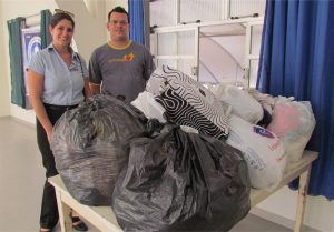 Juliana Lopes Monteiro Mendes (M&M Gestão Condominial) e Cristiano Freislebem